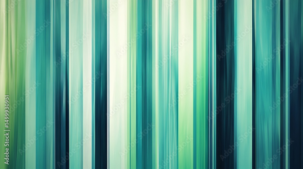 Aufkleber Abstract Teal Green Vertical Lines Background Pattern Texture Artistic Design