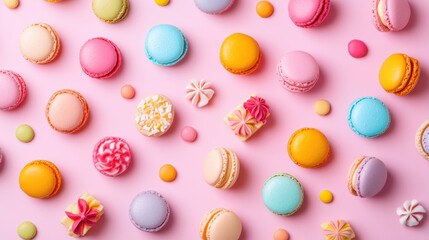 paris collection macarons background pastel pastelcolored