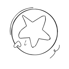 star icon vector illustration