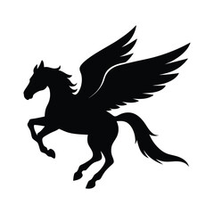 winged-horse-flying-on-white-background