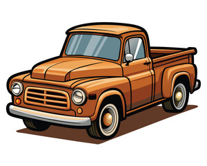 a classic pickup truck with detailed chrome bumper