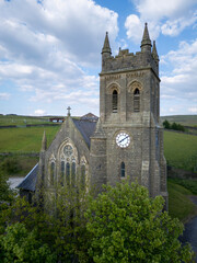 Fototapeta premium Series 2, St John the Evangelist Church in Whitworth, Rochdale