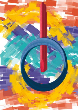 Abstract art, Focus, Background