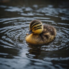 yellow duck in water