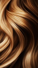 Naklejka premium hair oil, realistic, healthy hair and close up foto