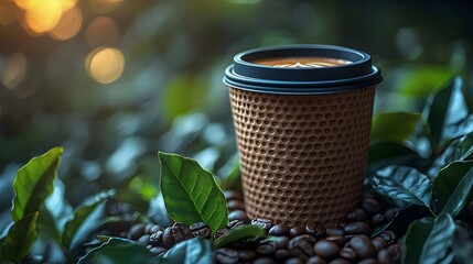 Paper Coffee Cup Mockup 