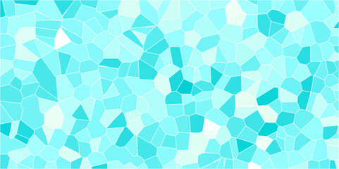 Geometric polygonal colored background for interior solutions or covers. Geometric Retro tiles pattern and Voronoi diagram background. Abstract colorful background with triangles. Fabric vintage print