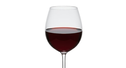 Isolated Red Wine Glass