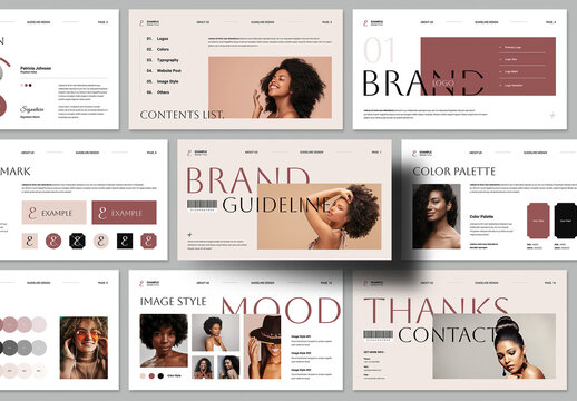 Brand Guidelines Presentation Template