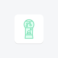 Gum Vending, vector, pixel perfect, illustrator file