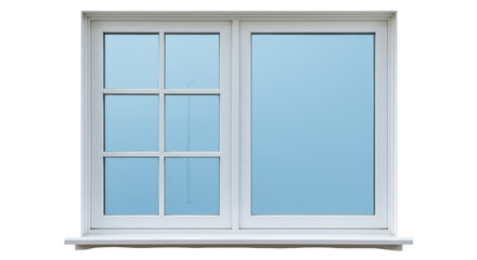 Isolated White Window