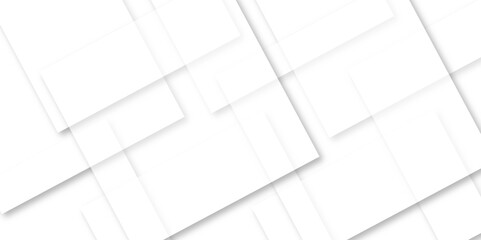 Abstract white and gray technology concept diamond triangle geometric line background. modern seamless business technology concept geometric shapes. squares and triangle with soft shadows as pattern.