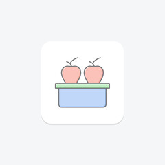 Fruit Vending, vector, pixel perfect, illustrator file