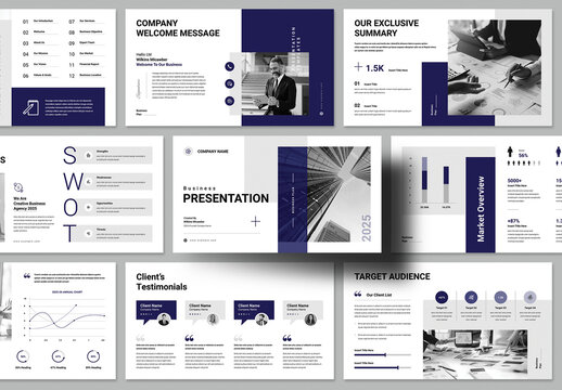 Business Presentation Layout