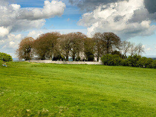 church on Hill of Tara , County Meath, Ireland