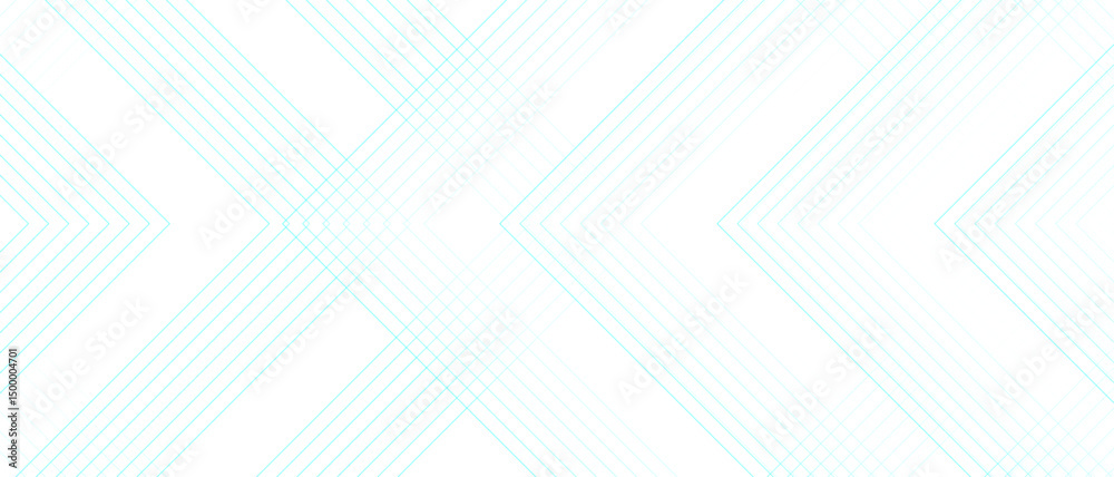 Poster Abstract seamless geometric background with a minimalist style. Multiple parallel thin blue lines. Pattern with soft, airy, and barely-there aesthetic. Modern clean use for tech business backdrop.