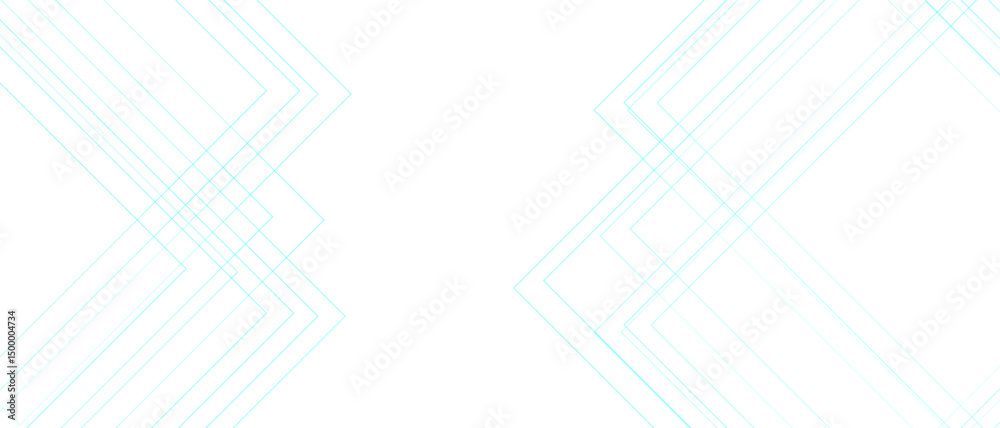 Fototapete Abstract seamless geometric background with a minimalist style. Multiple parallel thin blue lines. Pattern with soft, airy, and barely-there aesthetic. Modern clean use for tech business backdrop.