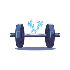 Pixel Art Dumbbell Gym Fitness icon