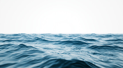 Gentle waves rolling towards the horizon invite quiet contemplation a serene ocean vista with soft