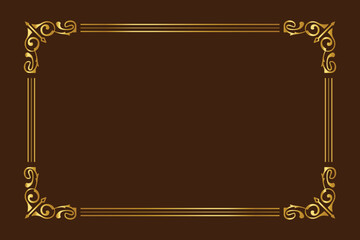 Vintage Ornamental Frame Vector