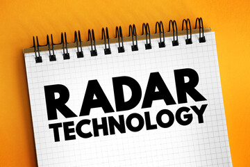 Radar Technology - is a detection system that uses radio waves to determine the distance, text...