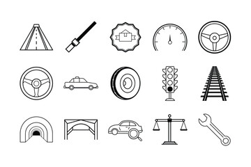 back to school icons