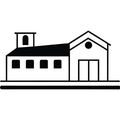 vector illustration of a modern building