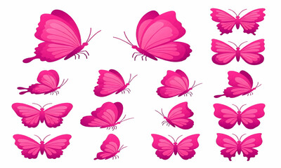 seamless pattern with butterflies