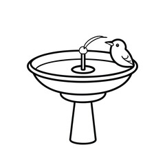 toilet bowl isolated on white background