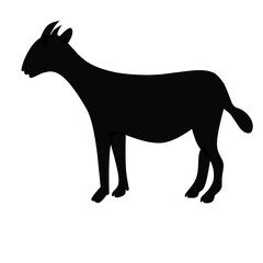 Goat silhouette 