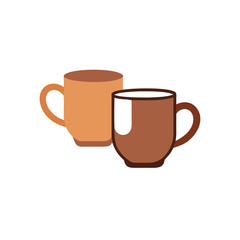 Obraz premium two cups of coffee