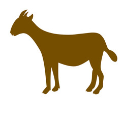 Goat silhouette 