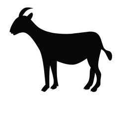 Goat silhouette 