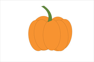 vector illustration of a pumpkin