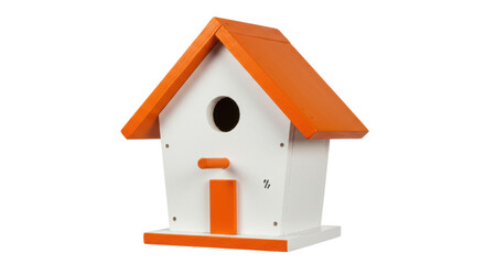 Isolated Birdhouse