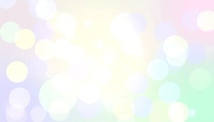 Pastel Bokeh Lights Background. (1)