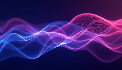 Fototapeta premium Dark wavy colors background 