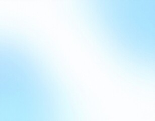 Blurred Light Blue and White Grainy Background with Abstract Pastel Color Gradient

