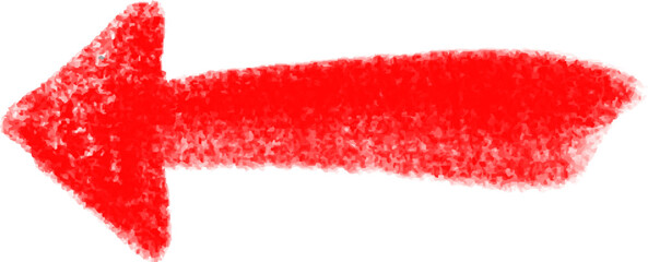 red grunge arrow