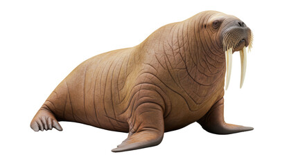 Isolated Walrus