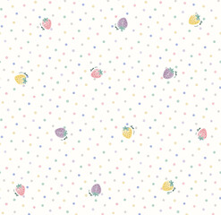 Enchanting Hand Drawn Curly Flower Motif Artworks