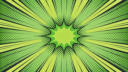 Comic Book Explosion Background