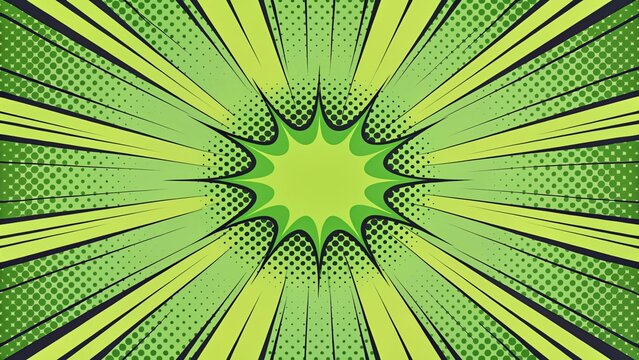 Comic Book Explosion Background