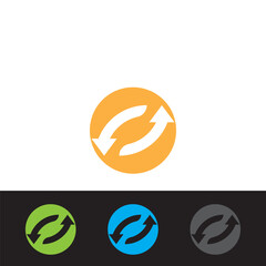 Fototapeta premium Arrow vector illustration icon