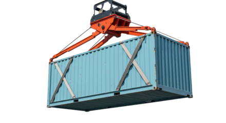 Isolated Cargo Container