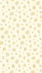 Unique Hand Illustrated Floral and Curly Pattern Creations