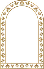 Decorative Gold Arch
