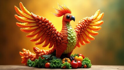 chinese dragon on the wall