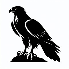 Obraz premium hawk Silhouette