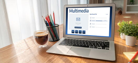 Multimedia cloud computing storage for uploading and store files online snugly for internet users...